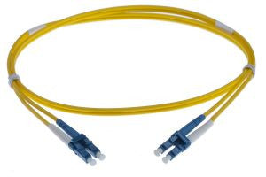 3.5m LC-LC singlemode - 2mm duplex patchcord YELLOW