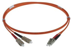 5m LC-SC 50/125um - 2mm duplex patchcord ORANGE