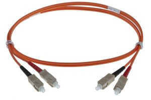 2m SC-SC 50/125um - 3mm duplex patchcord ORANGE