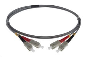15m SC-SC 62.5/125um - 3mm duplex patchcord GREY