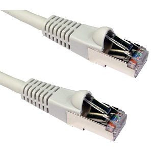 Matrix Cat 6A S/FTP Patch Leads Grey-1.5 metres