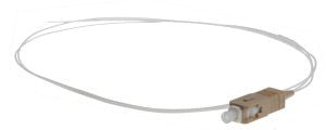 OM3-1m SC 50/125um pigtail WHITE