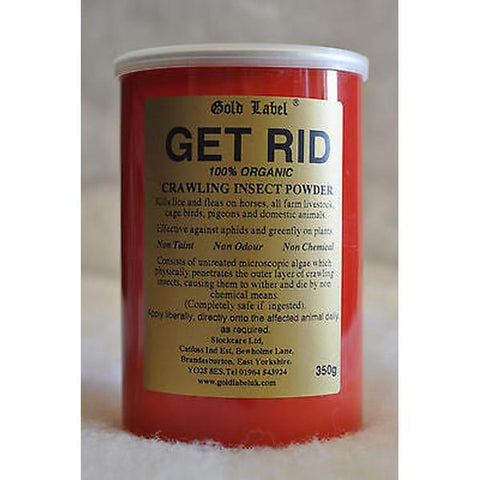 GOLD LABEL GET RID - ORGANIC LOUSE POWDER TOTALLY SAFE EVEN IF EATEN 350GM