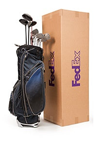 Services like FedEx offer packaging specifically designed to ship golf clubs.