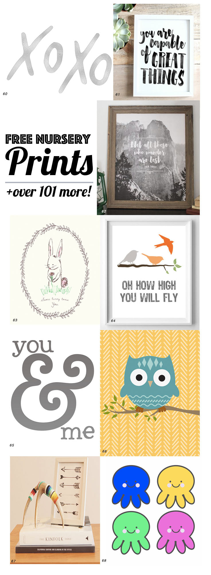 126 Best Nursery Prints Ever