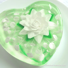 Gelatin Art Heart