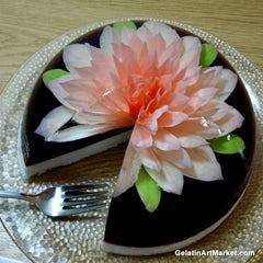 Jelly Flower Cake