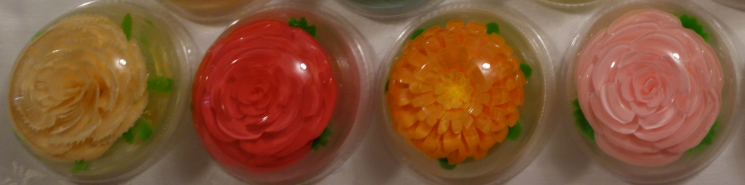 Gelatin Art Flowers