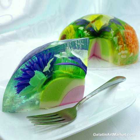 Gelatin Art Cake