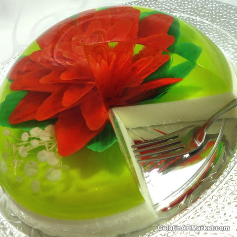 Gelatin Art Cake