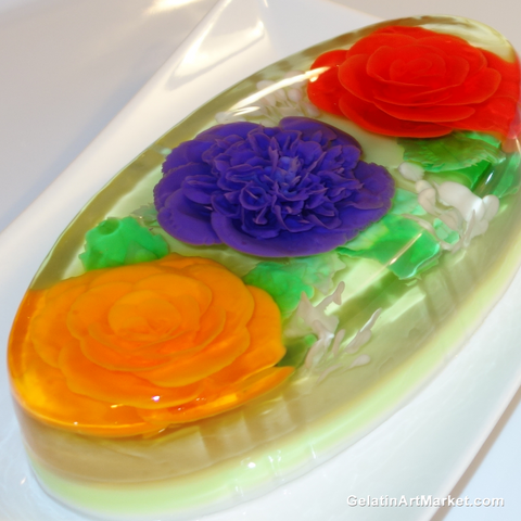 Gelatin Art Cake