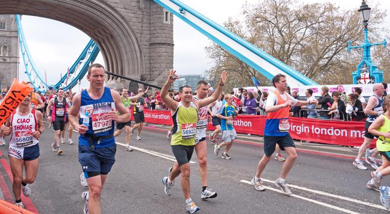 london marathon tower bridge