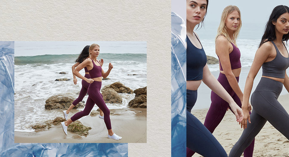 Girlfriend Collective Eco-Friendly Sports Bra and Legging sets