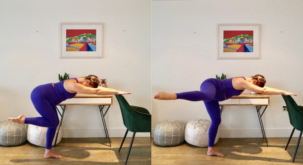 spinal stability with hip abduction 