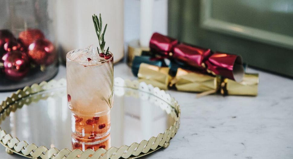 non-alcoholic christmas cocktails rosemary