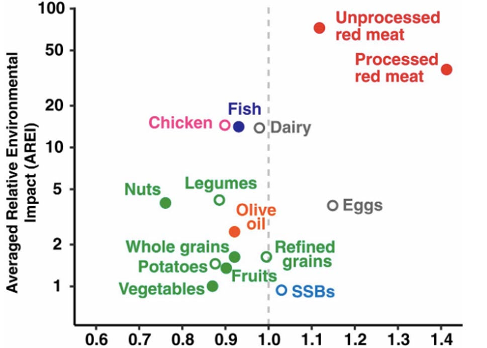 Sustainable eating graph