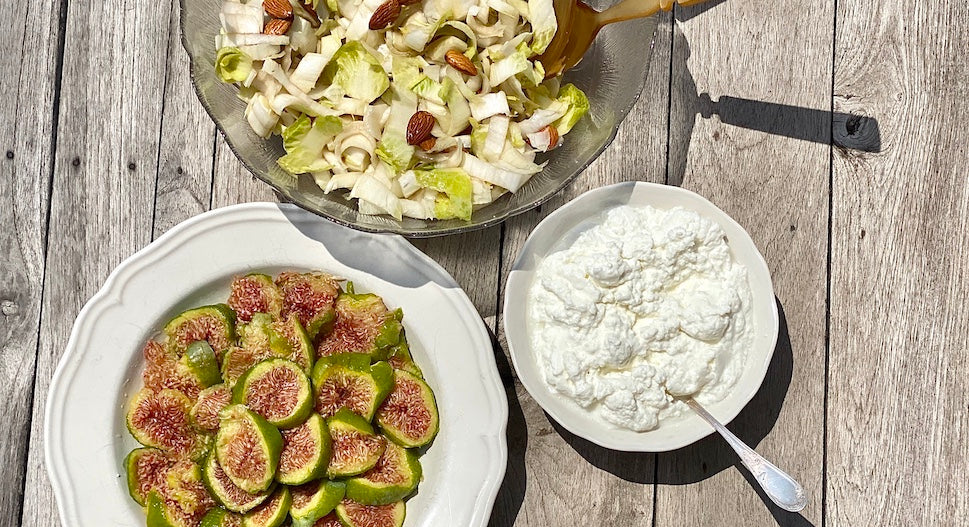 the ultimate fig and ricotta salad