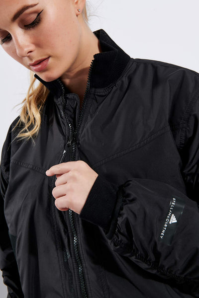 adidas by stella mccartney padded bomber jacket