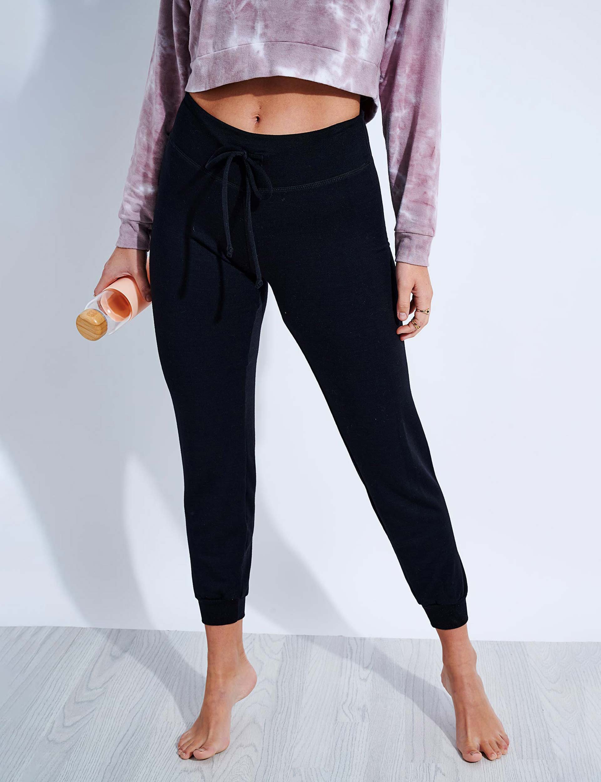 Hat and Beyond Womens Lightweight Cozy Yoga Sweatpants Fleece Comfy Lounge Pants Pockets 