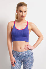 Every Second Counts Me Time Bra Purple image 1 - The Sports Edit