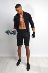 Under Armour UA Tech Terry Shorts - Black image 4 - The Sports Edit