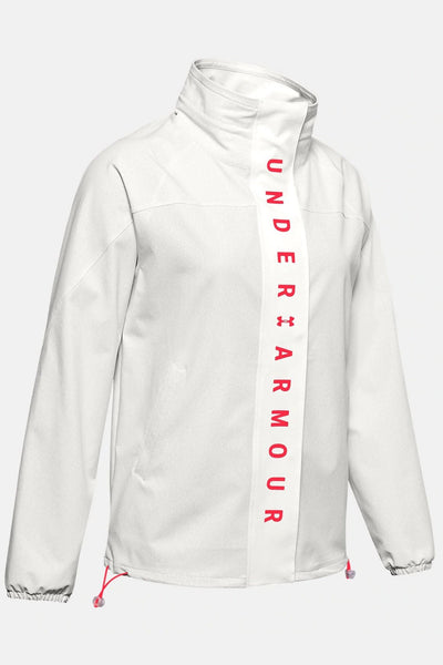 white under armour windbreaker