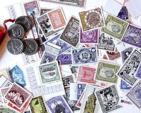 stamps coins silica gel desiccant