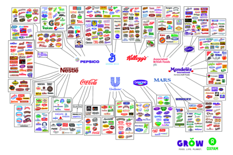 Big 10 Companies Controlling the Food Industry