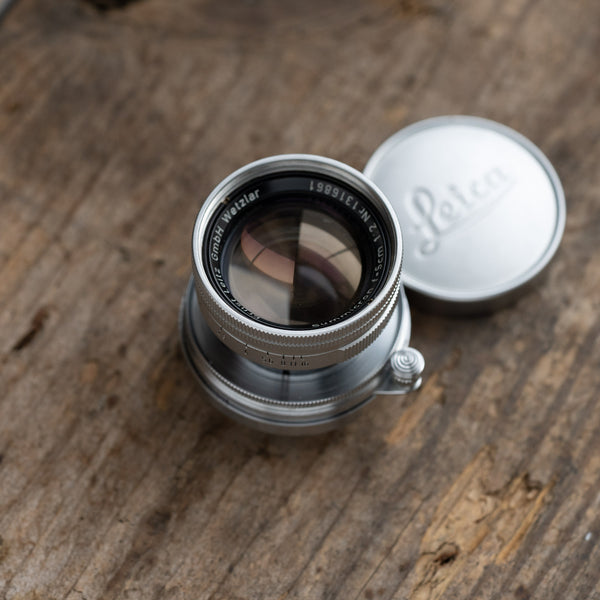 カメラ レンズ(単焦点) Leica Summicron 50mm f/2 沈胴 [Lマウント]【OH済み】