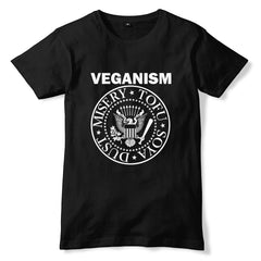 VEGANISM / RAMONES inspired T-Shirt - eightbittees