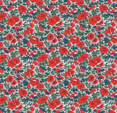 Liberty Red Roses - Dog Lead