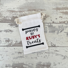 Personalised Canvas Treat Bags