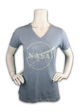 NASA Pearl V-Neck Ladies Shirt