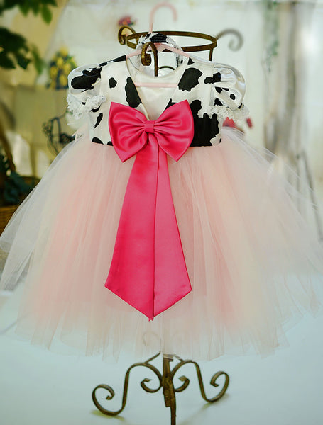 cow print baby girl clothes