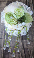 Carla One of a Kind Satin Corsage