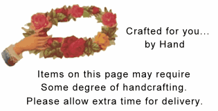 Hand Decorated Items Take Extra Time