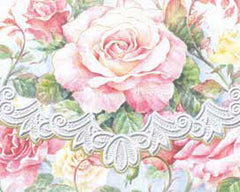 Carol Wilson Open Roses Note Card Portfolio