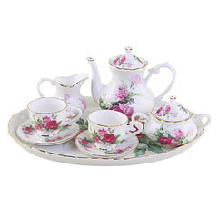 Rose Garden Children's Porcelain Tea Set