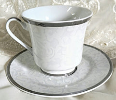 White Lace Bulk Discount Tea Cups