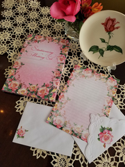 Carol Wilson Roses in Bloom Writing Set