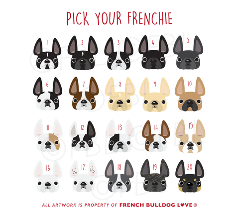 French Bulldog Love French Bulldog Designs