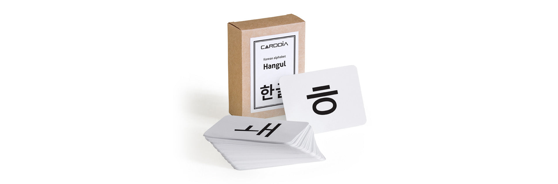 Korean Hangul flashcards