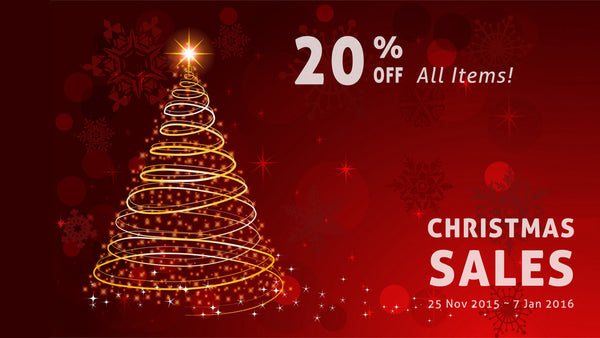 Christmas Sales 2015 from CardDia Flashcards