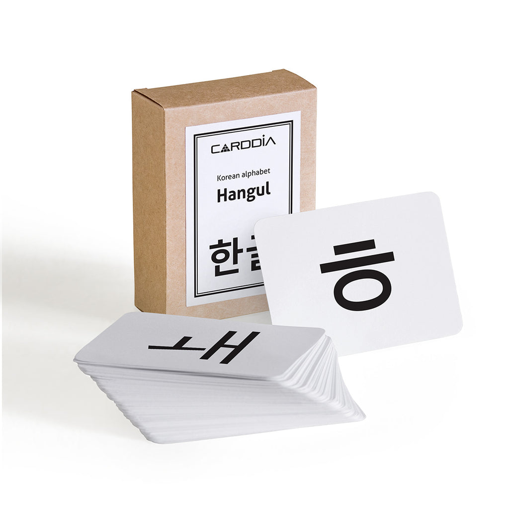 Korean Alphabet - Hangul flashcards