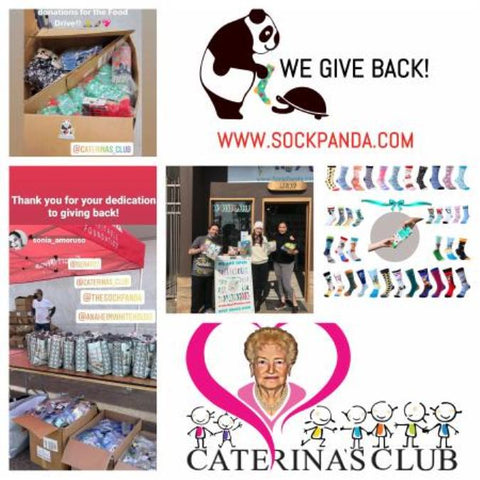 The Sock Panda recently partnered with Caterina's Club