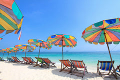 regular beach shade - beach umbrella