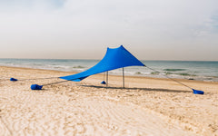 elastic beach shade solution