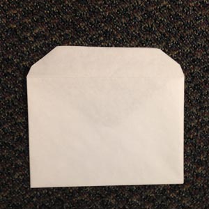Blank Square Flap Envelope