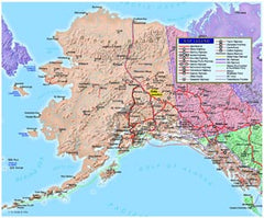 Map of Alaska