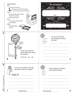 Research Booklet Front